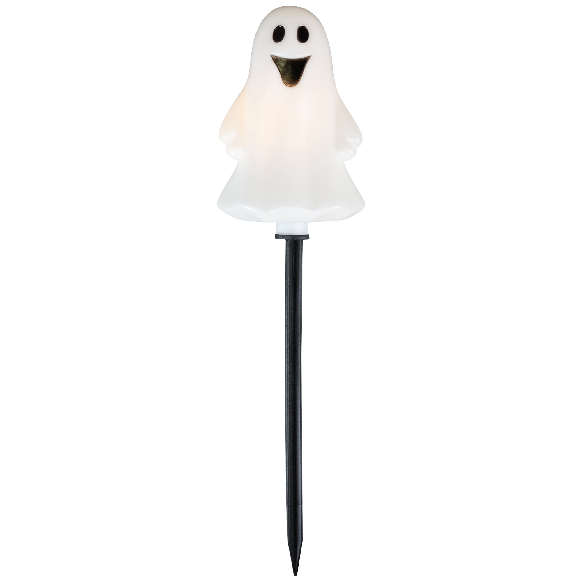 Northlight Lighted Ghost Shaped Halloween Outdoor Pathway Markers - 13" - Set of 5