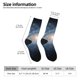 thumbnail image 2 of Balery The Galaxy Calcetas Largas con Estampado para Hombre y Mujer – Suaves y Transpirables, Talla Única (US 5-11), 2 of 6