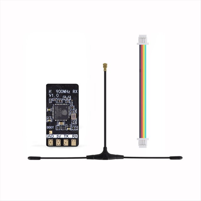Receptor ELRS de 915 MHz con Firmware 3.3.0 para Drones FPV de Estilo Libre y de Alcance. Piezas de Bricolaje.