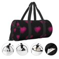 thumbnail image 5 of ZICANCN Romance Hearts Love Unisex Travel Duffle Bag - Sports Tote Gym Bag Airplane Weekenders Bags for Women Men, 5 of 8