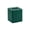 Green, variant on Faux Leather Striped Square Tissue Box Cover For Living Room Coffee Table Bathroom And Dining Room White 1 Count