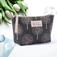 thumbnail image 3 of MesaSe Printed Cosmetic Bag Canvas Purse Zip Makeup Wash Storage Pouch (Style 4), 3 of 5