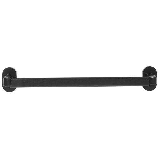 Barra de toalla para pared, sin perforaciones, para colgar toallas y pantuflas