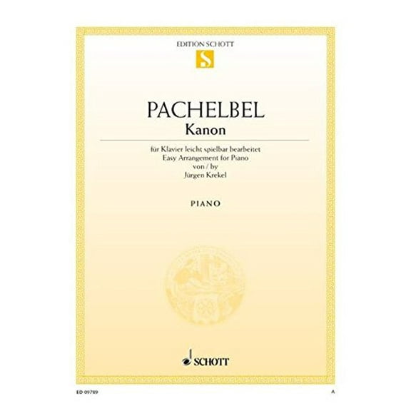 KANON CANON                  EASY ARRANGEMENT FOR PIANO