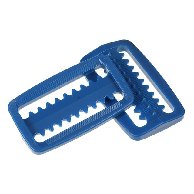 Sonducket 2 uds cinturón de peso Keeper deslizador de plástico duradero tapón de larga duración accesorios de repuesto artesanías bajo el agua al aire Deportes acuáticos Azul Sonducket OD030452-03B