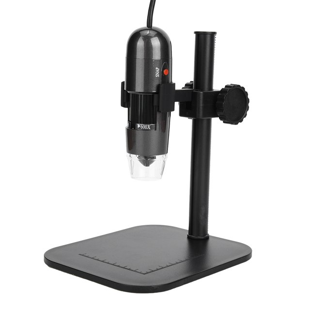 Instrumento de microscopio, microscopio digital USB de luz blanca S04 de 8 LED, probado y confiable
