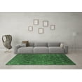 thumbnail image 3 of Ahgly Company Indoor Rectangle Oriental Emerald Green Industrial Area Rugs, 2' x 5', 3 of 4