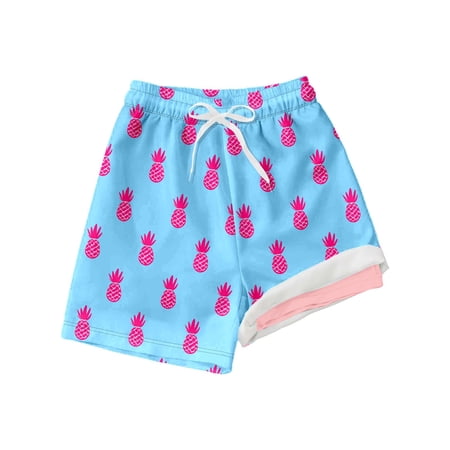 Shadoumai Boys Swim Trunks Size 10-12 Drawstring Graphic Print Beach Board Shorts Qick Dry Kids Bathing Suits Toddler Boy Swimsuit Swimwear Swimsuit Boys Swimwear