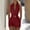 🔥 Wine_New, variant on Dianli Lapel Romper Jumpsuit Belted Lapel V Neck Plunging Jumpsuit With Pockets Adjustable Waist Tie Short Overalls Day To Night Casual Work To Weekend Romper Jumpsuit Lapel Romper