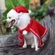 thumbnail image 1 of Capa de terciopelo rojo navideño para perro, capa para cachorro, disfraz, capas y sombrero de Navidad para mascota JM, 1 of 5