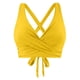 thumbnail image 4 of Trajes de baño para mujer, Trajes de baño para mujer, Traje de baño liso sin mangas para mujer, Traje de baño con relleno y efecto push-up, Blusa de traje de baño para mujer, 4 of 5