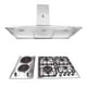 thumbnail image 1 of Combo Supra, parrilla de gas, + parrilla electrica y campana de pared SUPRA Combo DODICI con 2 parrillas y 1 campana, 1 of 8