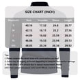 thumbnail image 3 of Men's Quarter Zip Striped Knit Sweater Long Sleeve Mock Neck Casual Work Top, 3 of 4