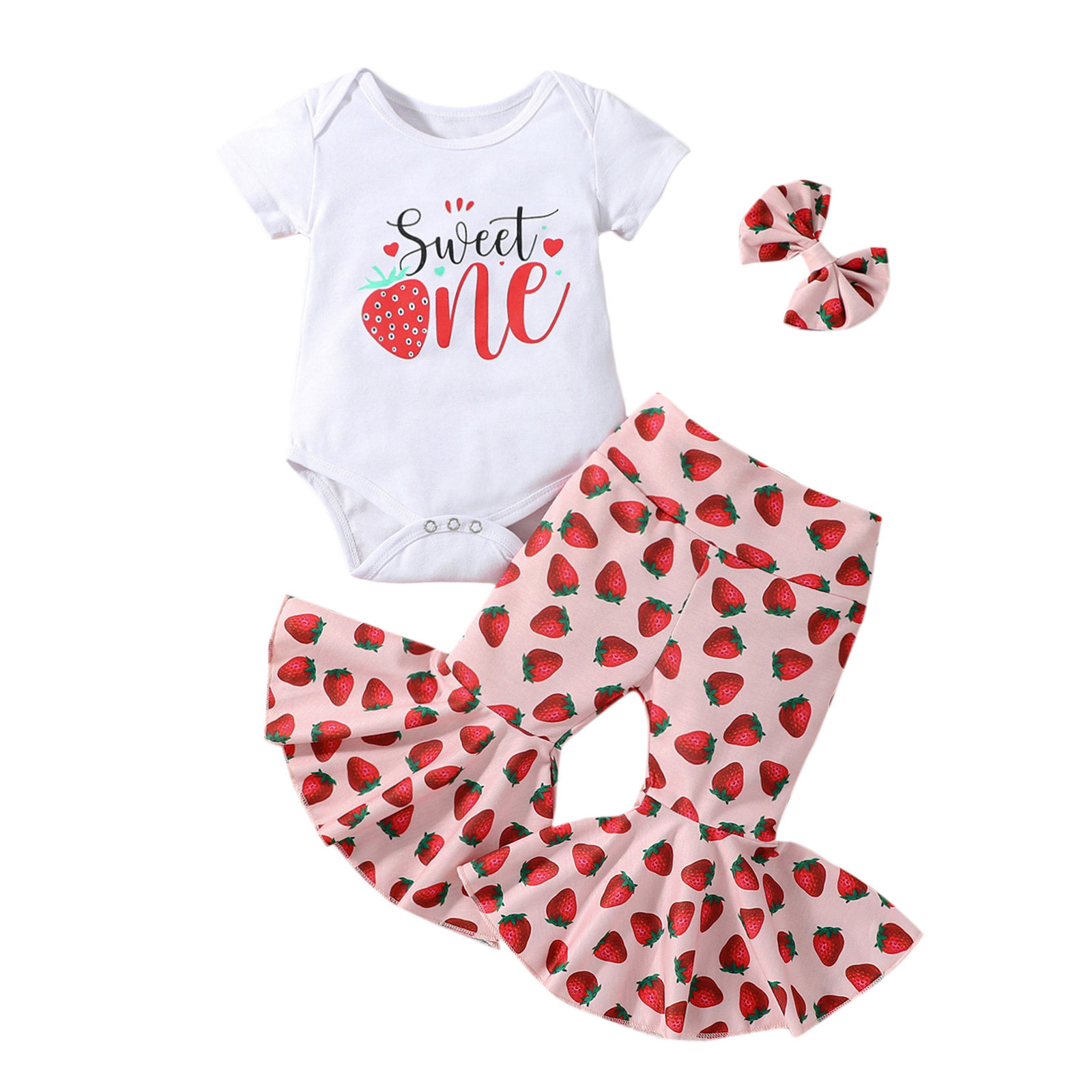 Fsqjgq Kids Pajamas Toddler Baby Girl Clothes Toddler Girls Summer