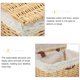 thumbnail image 4 of GOOHOCHY Cesta de mimbre con tapa para guardar libros y revistas., 4 of 8