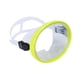thumbnail image 2 of Máscara de buceo de una sola lente, gafas de natación antivaho, máscara de snorkel para apnea Amarillo, 2 of 9