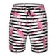 thumbnail image 3 of Fotbe Flamingos Trajes de Baño Estampados para Hombre, Shorts de Verano de Secado Rápido, Ropa de Playa, Bañadores-X-Large, 3 of 6