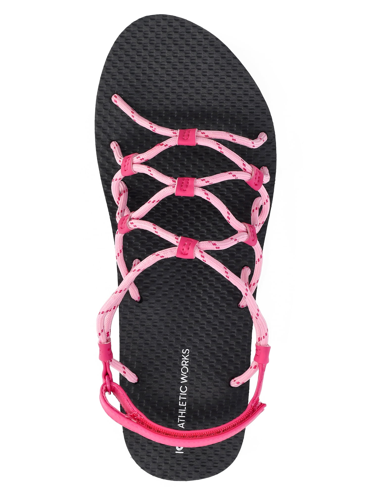 Athletic Works Women's Strappy Rope Sandals