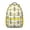 Yellow-26, variant on Bee Lovers Cute School Backpack – Honeycomb and Bumble Bee Print Pattern with Cartoon Yellow Hive Design