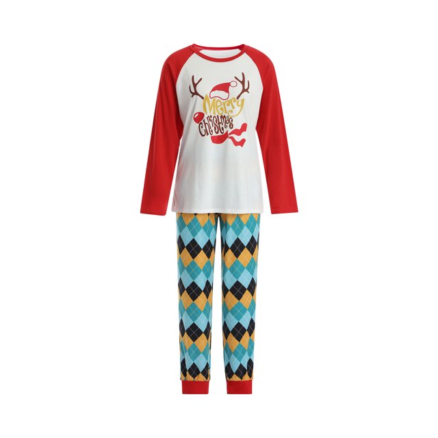 Ensemble de Nuit à Manches Longues Parent-Enfant de Noël/ Barboteuse