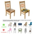 thumbnail image 5 of Cute Bee Seat Covers for Dining Room Chairs Set Of 4,Stretch Printed Washable Chair Seat Cover with Elastic Ties and Button,Removable Waterproof Couch Cushion Covers, 5 of 6