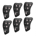thumbnail image 1 of 4 Wheel Baseball Umpire Clicker-Umpire Indicator Gear-Practical Baseball Counter Clicker for Scorekeeper Recording Outs,6 x Baseball Umpire Clicker,Black, 1 of 6