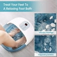 thumbnail image 4 of Spa de Pieds avec Chaleur, Bulles, Vibration, 14 Rouleaux de Massage, 4 of 5
