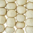 thumbnail image 4 of (2 pack) Ivory Pom-Pom Christmas Garland, 6 ft, by Holiday Time, 4 of 6
