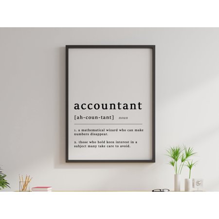 POSTER Definition Of An Accountant Quote Poster Print, Accounting Print, Home Art, Funny Poster, Funny Quotes, Wall Print, Typography, Wall Art-UNFRAMED