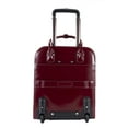 McKlein UPTOWN, Vertical Wheeled Ladies' Laptop Briefcase, Top Grain