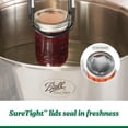 thumbnail image 5 of Ball Regular Mouth Easy Label Glass Mason Jars with Lids and Bands, Quart Size 32 oz (Pack of 2), 5 of 8