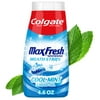 Colgate Max Fresh Liquid Gel 2-in-1 Toothpaste Gel and Mouthwash ,4.6 Oz (Pack of 12)
