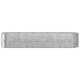 thumbnail image 4 of Cama elevada para jardín VidaXL, acero con revestimiento en polvo, plata, 368 x 80 x 68 cm, 4 of 7