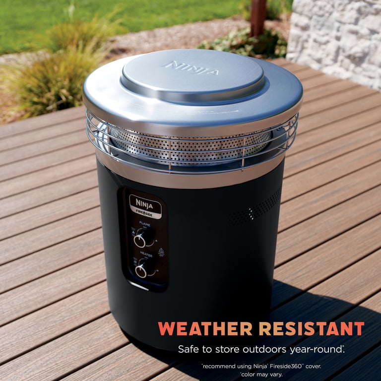 Ninja Fireside360 Outdoor Heater & Fire Pit, Stone - Walmart.com