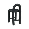 thumbnail image 5 of Meridian Furniture Amari Black Vegan Leather Stool, 5 of 9