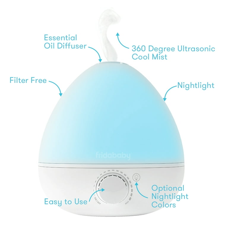 Fridababy BreatheFrida 3-in-1 Humidifier, Diffuser and Nightlight - Yahoo  Shopping