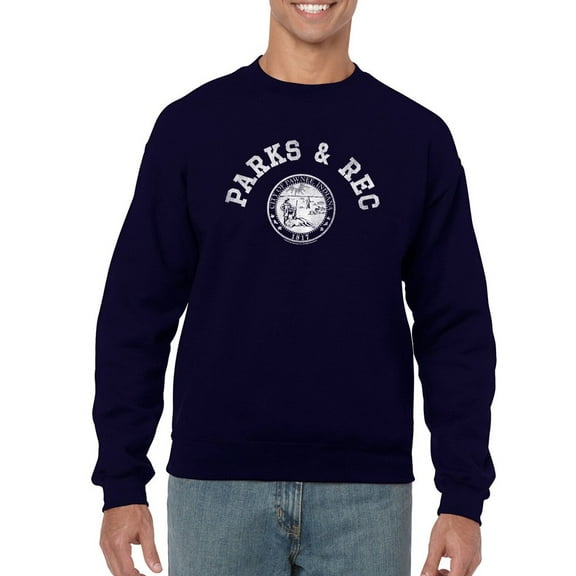 Parks And Rec Sweatshirt Men Parks And Recreation, Male 4X-Large