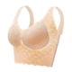 thumbnail image 1 of Sujetador deportivo de verano sin aros de acero con espalda sin costuras y lados altos de talla grande para chicas gorditas, 1 of 6