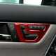 thumbnail image 2 of Cubierta de botón de consola de asiento de fibra de carbono roja para Benz W204 2007-2013 Rojo Verde, 2 of 5