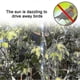 thumbnail image 4 of 12pcs Reflective Bird Deterrent Rods 11.6 In Hanging Spiral Bird Repellents Bird Scarers Rods For Frighten Pigeon, 4 of 5