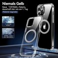 thumbnail image 3 of For iPhone 13 Pro Max Phone Case Compatible with MagSafe TPU PC Clear Back Cover, 3 of 5