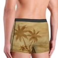 thumbnail image 4 of Kdxio Men's Boxer Briefs with Retro Palm Tree Print - Comfortable and Breathable Underwear for Everyday Wear, 4 of 7