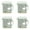 Green 4PCS, variant on XUFLVPSEF Mini Compact Drip coffee Maker with Brewing Basket Small Coffee Pot One Cup Brew Gift for Men and Women Clearance Sale, 2Pcs, Green