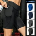 thumbnail image 1 of Shorts de Yoga TFixol Azul XX-Large, 1 of 8