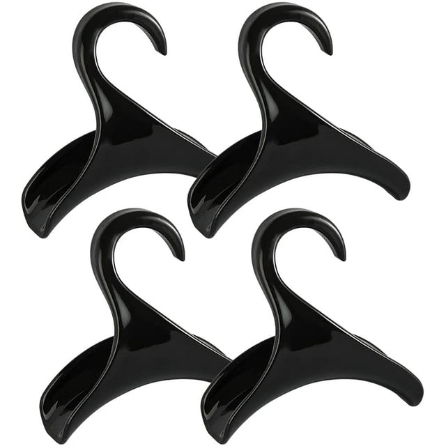Purse Hanger Hook Bag Rack Holder - Handbag Hanger Organizer Storage - Over The Closet Rod Hanger for Storing and Organizing Purses | Backpacks |Satchels | Crossovers | Handbags | Tote(4 Pack)