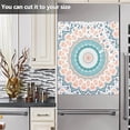 thumbnail image 6 of Magnetic Dishwasher Stickers Mandala Kitchen Dishwasher Cover Sticker, Panel Decal Home Decor Cabinet Appliances Stickers, 23"x 26", 6 of 6