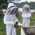 thumbnail image 3 of Vêtements D'apiculture, Blanc Vêtements d'apiculture protecteurs pour Enfants - Coton À Manches Longues, Protection De l'enfant Taille M 1,2 mètre hauteur recommandée 80-130cm esquí esquí Gafas de esquí, 3 of 5