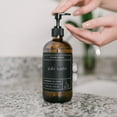 thumbnail image 2 of River Birch Palo Santo Scented Natural Hand Soap - Handmade Soap - Moisturizing Hand Wash with Amber Glass Dispenser - Luxury Scented Hydrating Hand Soap - Vegan and Non-Toxic - 16 Fl Oz, 2 of 5