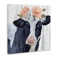 thumbnail image 2 of Stupell Industries Rustic Lodge Farm Cow Floral Daisy Blooms Canvas Art, 24 x 24, by Annie Warren, 2 of 7