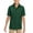 Hunter, variant on Boy's Embroidered Short Sleeve Wedding Baptism Kids Button-Up Guayabera Shirt (Hunter, L (12-14 yrs))